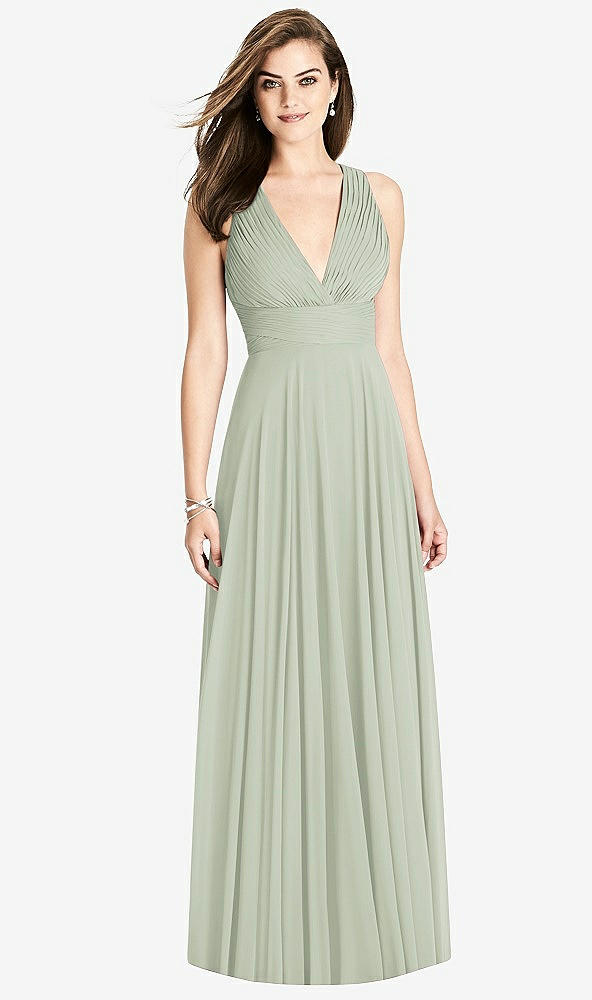 Front View - Celadon Bella Bridesmaids Dress BB117