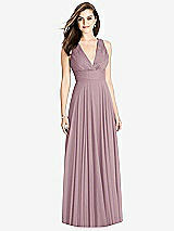 Front View Thumbnail - Dusty Rose Bella Bridesmaids Dress BB117