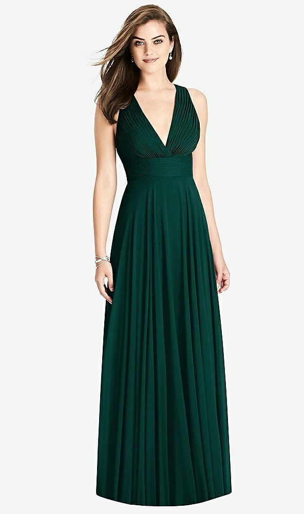 Front View - Evergreen Bella Bridesmaids Dress BB117