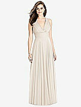 Front View Thumbnail - Oat Bella Bridesmaids Dress BB117