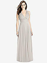 Front View Thumbnail - Oyster Bella Bridesmaids Dress BB117