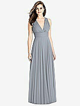 Front View Thumbnail - Platinum Bella Bridesmaids Dress BB117