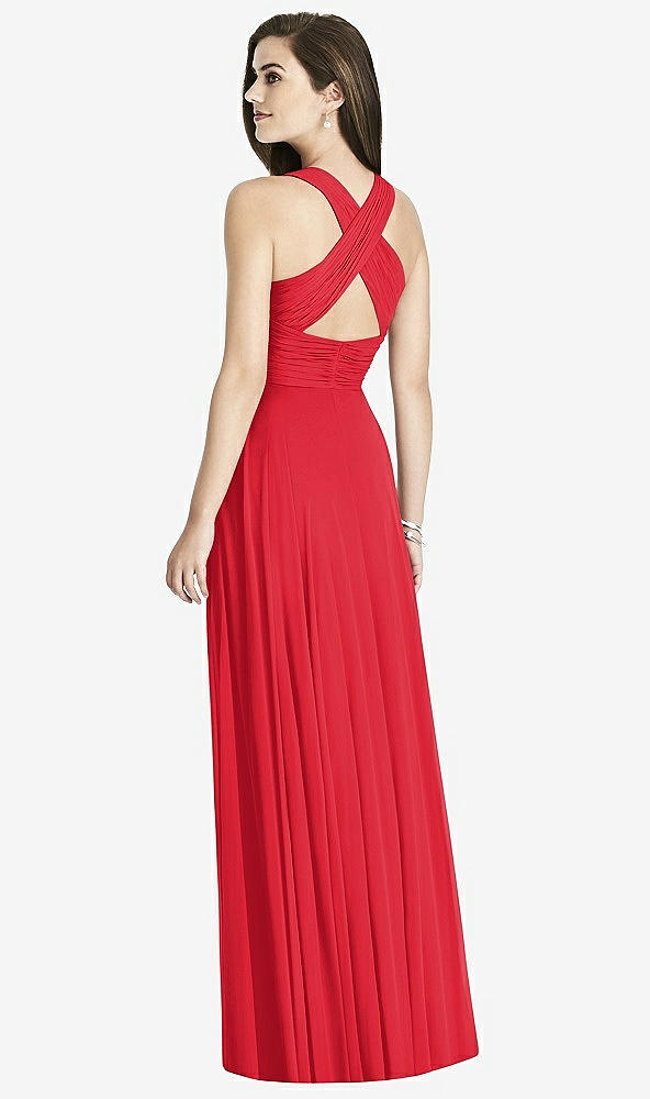 Back View - Parisian Red Bella Bridesmaids Dress BB117