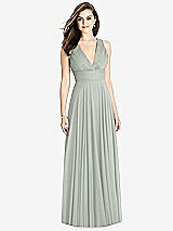 Front View Thumbnail - Willow Green Bella Bridesmaids Dress BB117