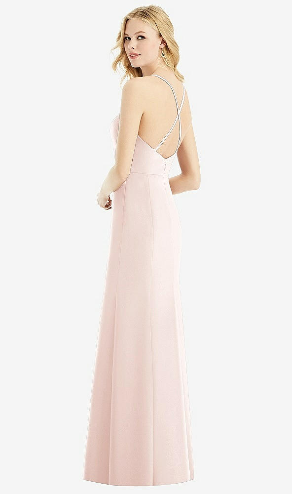 Back View - Blush & Light Nude Bella Bridesmaids Dress BB111