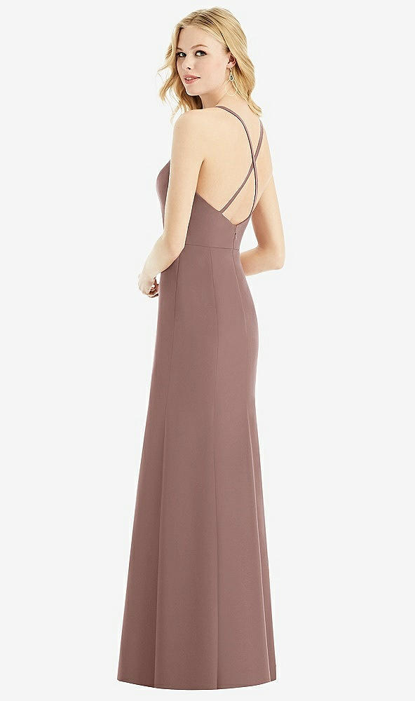 Back View - Sienna & Light Nude Bella Bridesmaids Dress BB111