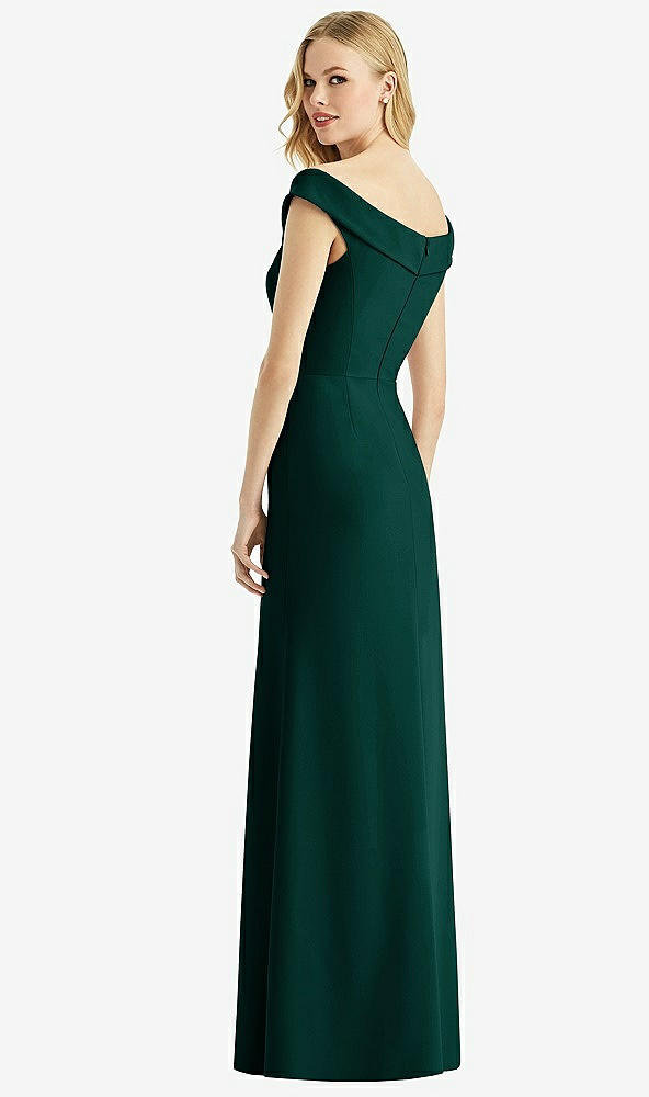 Back View - Evergreen Bella Bridesmaids Dress BB112