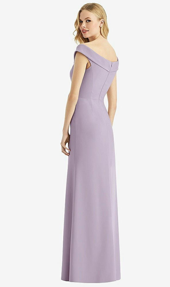 Back View - Lilac Haze Bella Bridesmaids Dress BB112