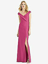 Front View Thumbnail - Tea Rose Bella Bridesmaids Dress BB112