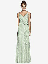 Front View Thumbnail - Celadon After Six Bridesmaid Dress 6787