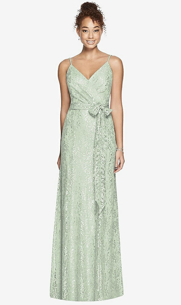 Front View - Celadon After Six Bridesmaid Dress 6787