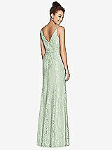 Rear View Thumbnail - Celadon After Six Bridesmaid Dress 6787