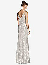 Rear View Thumbnail - Oyster After Six Bridesmaid Dress 6787