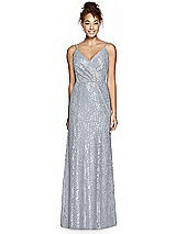 Alt View 1 Thumbnail - Platinum After Six Bridesmaid Dress 6787