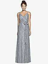 Front View Thumbnail - Platinum After Six Bridesmaid Dress 6787