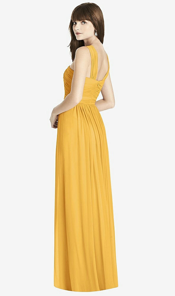 Back View - NYC Yellow After Six Bridesmaid Dress 6785