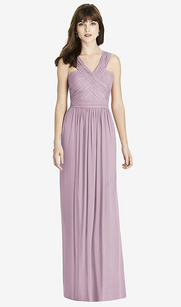 Front View - Suede Rose After Six Bridesmaid Dress 6785