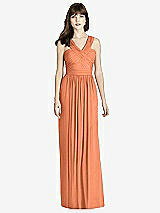 Front View Thumbnail - Sweet Melon After Six Bridesmaid Dress 6785