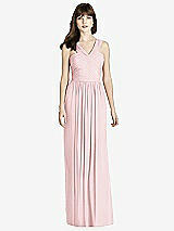 Front View Thumbnail - Ballet Pink After Six Bridesmaid Dress 6785