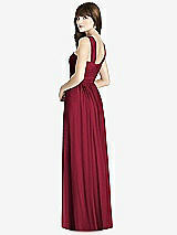 Rear View Thumbnail - Burgundy After Six Bridesmaid Dress 6785