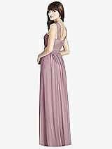 Rear View Thumbnail - Dusty Rose After Six Bridesmaid Dress 6785