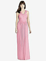 Front View Thumbnail - Peony Pink After Six Bridesmaid Dress 6785