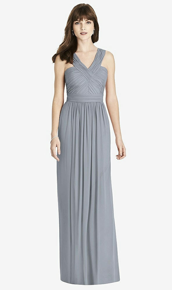 Front View - Platinum After Six Bridesmaid Dress 6785