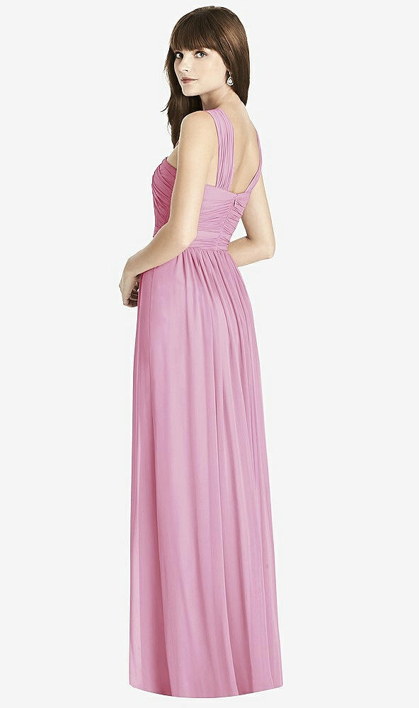 Back View - Powder Pink After Six Bridesmaid Dress 6785