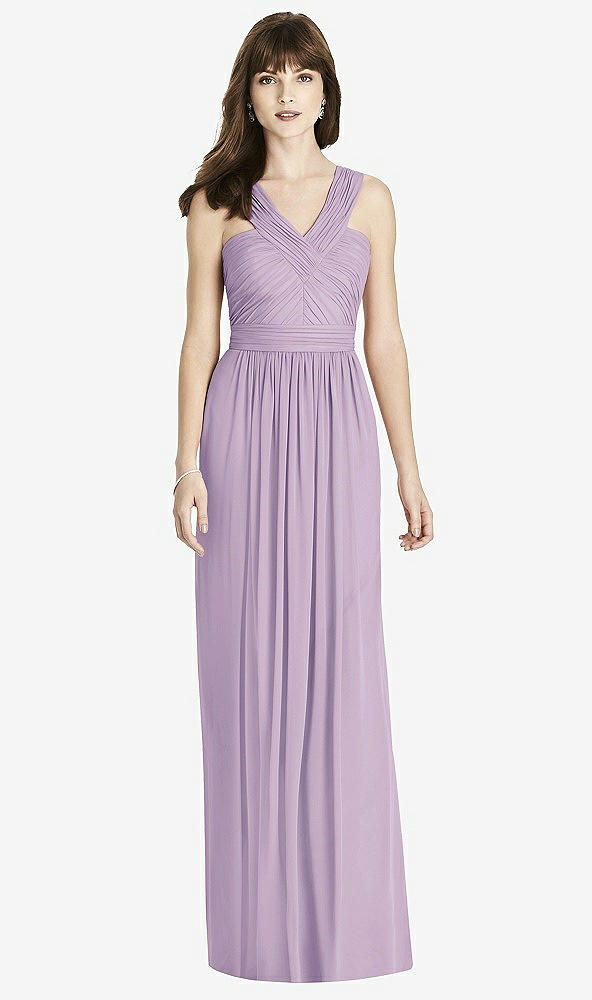 Front View - Pale Purple After Six Bridesmaid Dress 6785