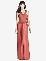 Front View Thumbnail - Coral Pink After Six Bridesmaid Dress 6785