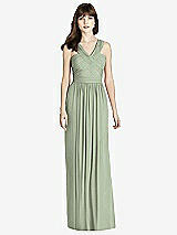 Front View Thumbnail - Sage After Six Bridesmaid Dress 6785