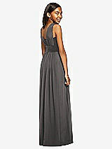 Rear View Thumbnail - Caviar Gray Dessy Collection Junior Bridesmaid Dress JR543