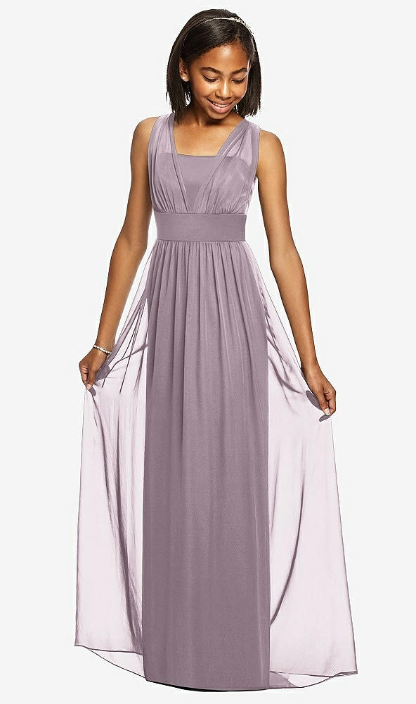 Front View - Lilac Dusk Dessy Collection Junior Bridesmaid Dress JR543