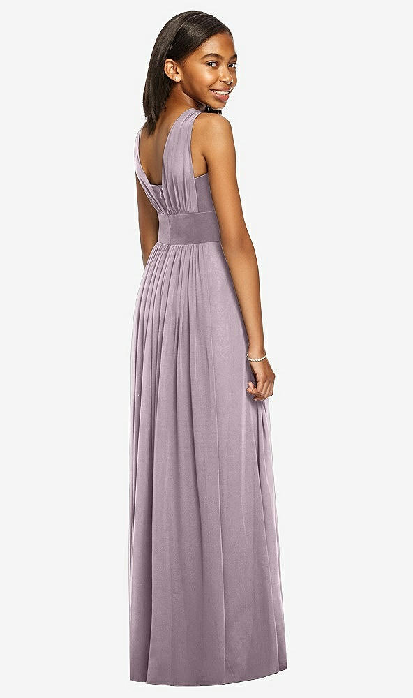 Back View - Lilac Dusk Dessy Collection Junior Bridesmaid Dress JR543