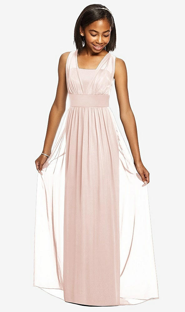 Front View - Blush Dessy Collection Junior Bridesmaid Dress JR543