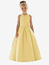 Front View Thumbnail - Maize Flower Girl Dress FL4059