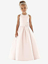 Front View Thumbnail - Blush Flower Girl Dress FL4059