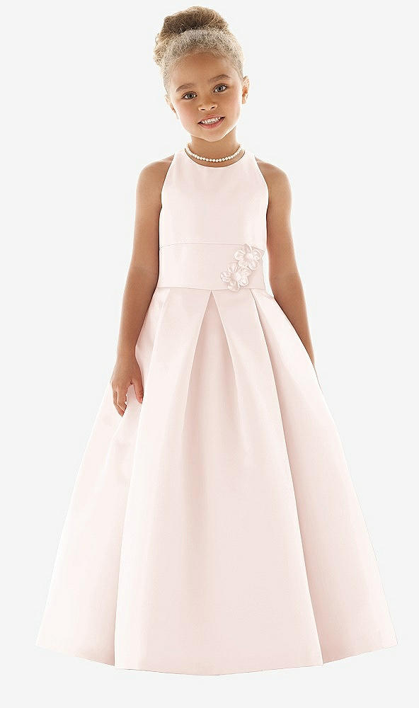 Front View - Blush Flower Girl Dress FL4059