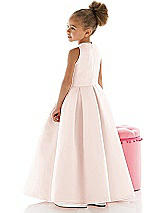 Rear View Thumbnail - Blush Flower Girl Dress FL4059