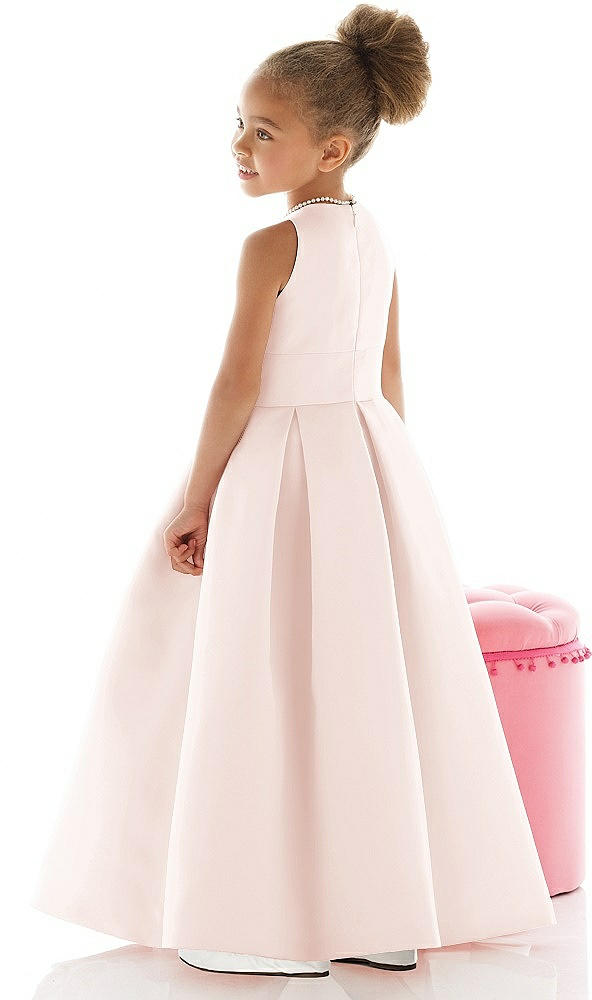 Back View - Blush Flower Girl Dress FL4059