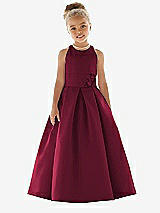 Front View Thumbnail - Cabernet Flower Girl Dress FL4059