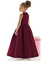 Rear View Thumbnail - Cabernet Flower Girl Dress FL4059