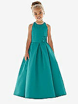 Front View Thumbnail - Jade Flower Girl Dress FL4059