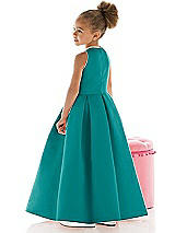 Rear View Thumbnail - Jade Flower Girl Dress FL4059