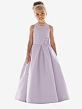 Front View Thumbnail - Lilac Haze Flower Girl Dress FL4059