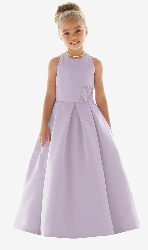 Front View - Lilac Haze Flower Girl Dress FL4059