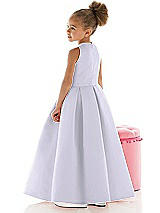 Rear View Thumbnail - Silver Dove Flower Girl Dress FL4059