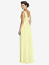 Rear View Thumbnail - Butter Yellow Dessy Collection Bridesmaid Dress 3026