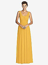 Front View Thumbnail - NYC Yellow Dessy Collection Bridesmaid Dress 3026