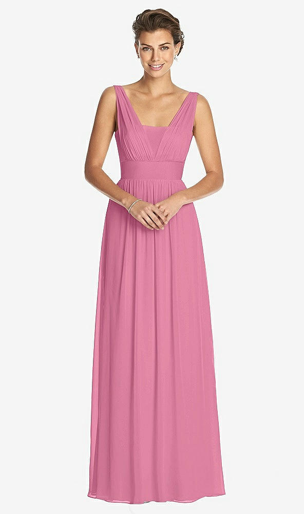 Front View - Orchid Pink Dessy Collection Bridesmaid Dress 3026